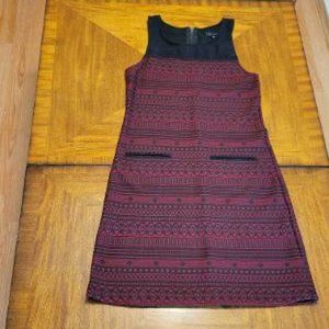 Sanctuary Red & Black Knit Dress